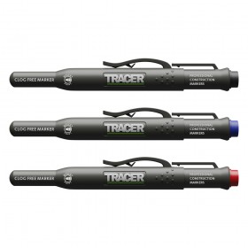 Tracer Clog Free Markers Black, Blue & Red with Site Holsters ACF-MK3